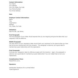 High Quality Microsoft Office Resignation Letter Template Samples Word Sample Templates Ms Doc Format