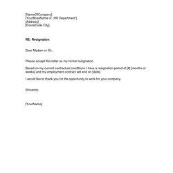Great Sample Simple Resignation Letter Scrumps Retail Word Format Example Template Relieving Ms Needs In Best