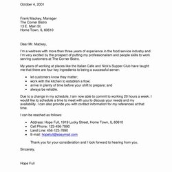 Perfect Housekeeping Cover Letter Resume Examples Waitress Porter Writing