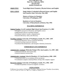 Preeminent Teacher Objective Resume Free Sample Letter And Template School Examples Job Templates Samples