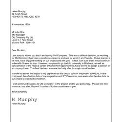 Magnificent Free Printable Resignation Letter Template Collection Sample Word Job Templates Example Microsoft