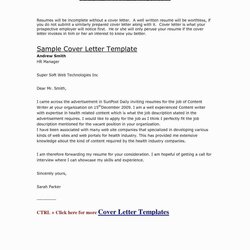 Non Profit Cover Letter Samples Examples Job Sample Board Choose Writing Template Application Letters