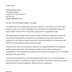 Excellent Nonprofit Cover Letter Template Non Profit Clean Green