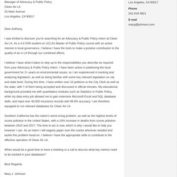 Very Good Non Profit Cover Letter Sample For Organization Nonprofit Examples Job Samples Templates