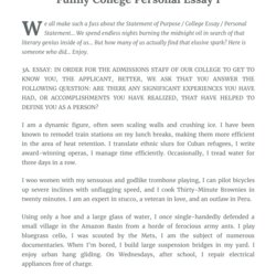 Splendid How To Write Personal Essay For College Thesis
