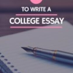Fine How To Write College Essay System For Writing An Paper