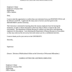 Out Of This World Resignation Letter Template Indeed What You Know About Employer Samples Retiring Teacher