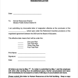 Superb Free Letter Of Resignation Samples In Ms Word Retirement Sample Letters Examples Example Templates