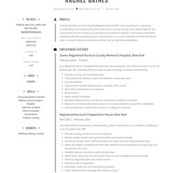 Legit Registered Nurse Rn Resume Examples Guide Example Sample Nursing Template Samples Nurses Templates