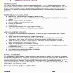 Splendid Free Resume Templates For Nurses Of Licensed Practical Nurse Sample