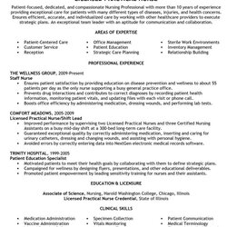 Preeminent How To Write Quality Licensed Practical Nurse Resume Nursing Examples Sample Template Objective