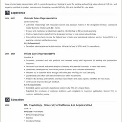 The Highest Standard Medical Sales Resume Objective Example Gallery For