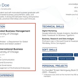How To Write Resume With No Experience Examples Education Section On