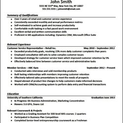 Swell Resume With Professional Experience Work On Job Experienced Templates Samples Format Description