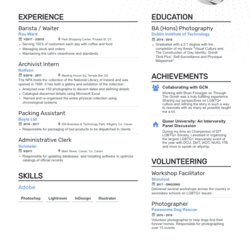 Outstanding How To Describe Your Resume Work Experience Even If You Have None Existing Word Image