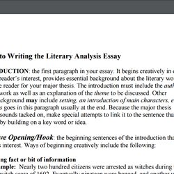 Preeminent How To Write Literary Response Paragraph Lori Reading