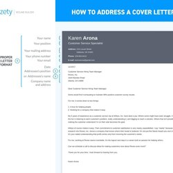 Peerless Resume Cover Letter Know Name Perfect Photos Most Popular How To Address