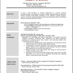 Sublime Resume Objective Statement Examples Any Entry Level General Job Jobs Sample Good Retail Example