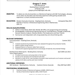 Wizard Free Sample Objective Statement Resume Templates In Engineering Student Business For