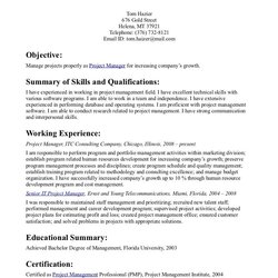 Terrific Resume Objective Statement Example Sample Statements Examples Good Career Template Summary Job
